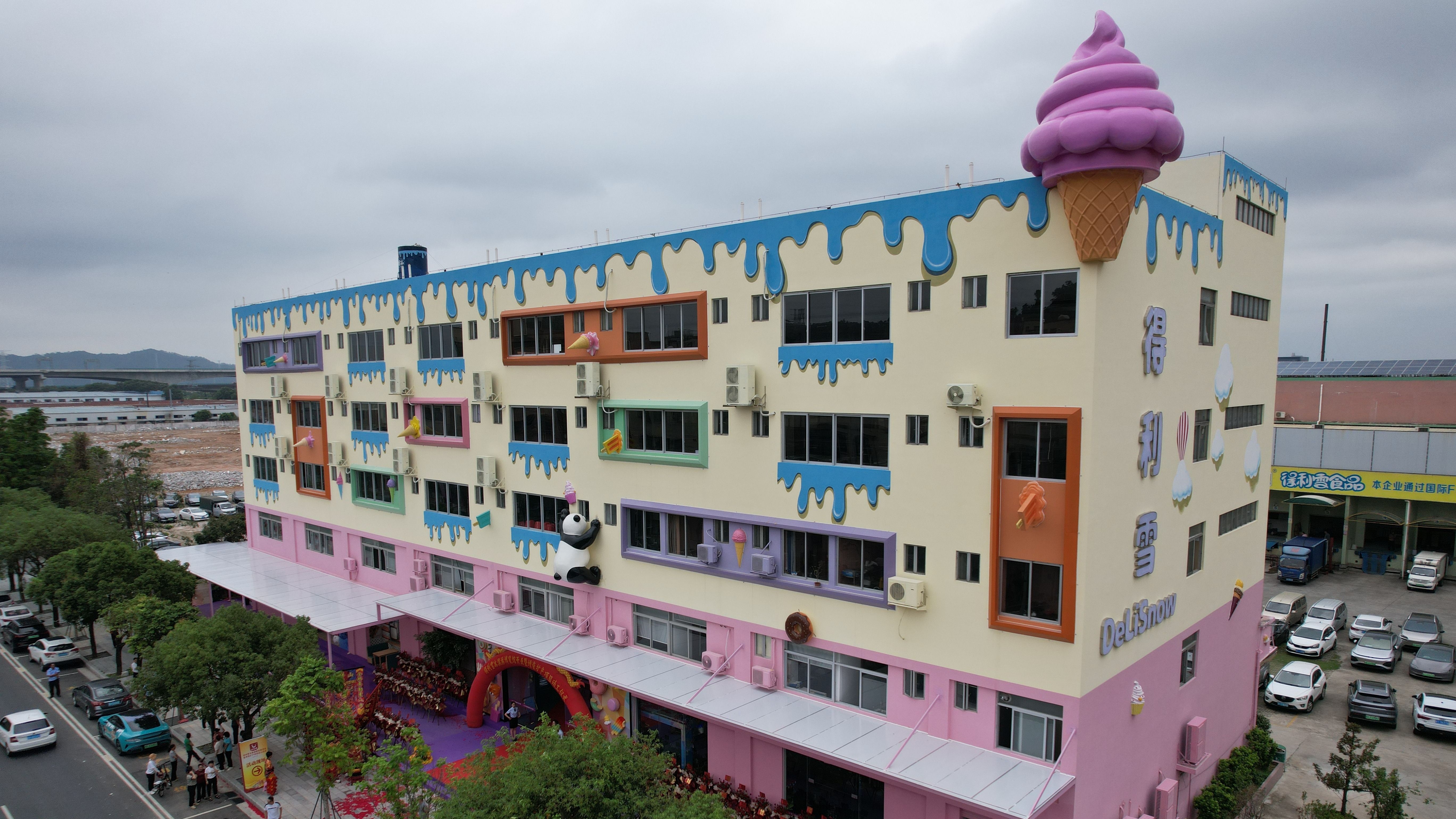 Zhongshan's first ice cream-themed cultural and tourism attraction opens to public