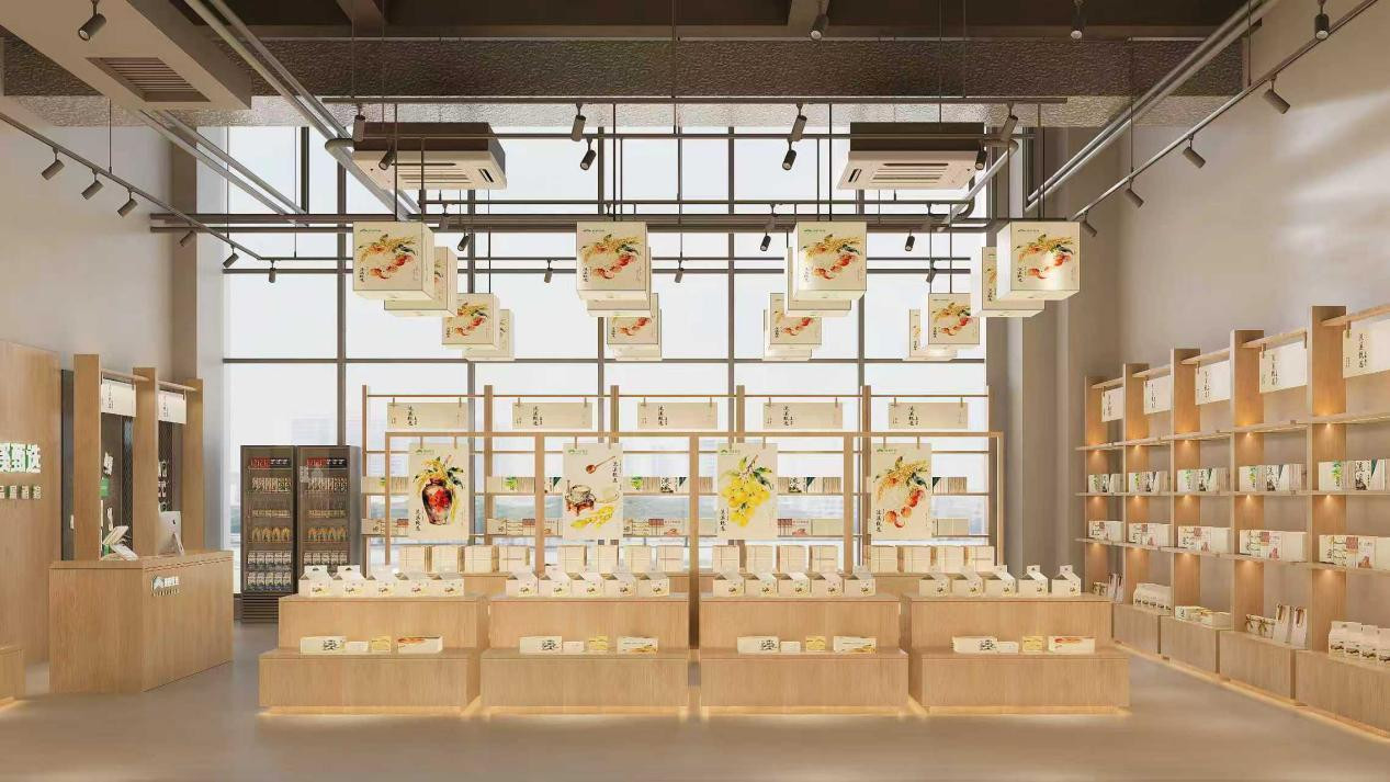 乡村振兴助农产品专馆效果图