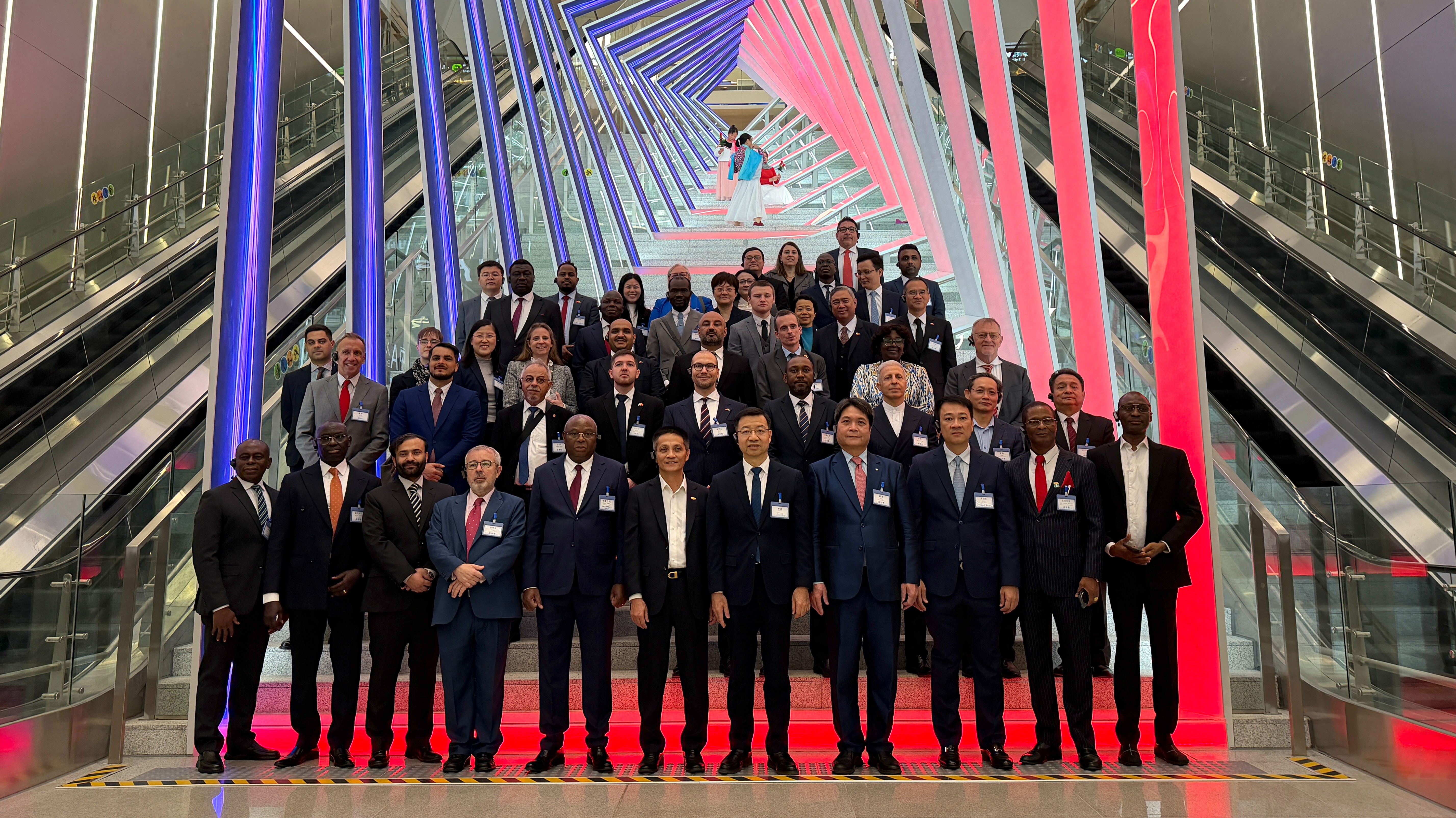 Diplomats tour Guangzhou's new mega-terminal as China's southern hub signals renewed openness