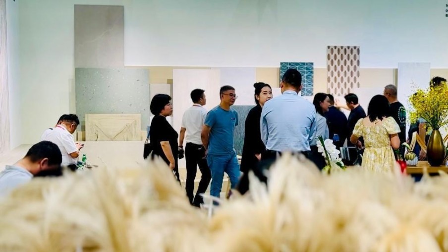 Video｜Gold Tiles? Plenty to see at this year's Foshan Uniceramics Expo!