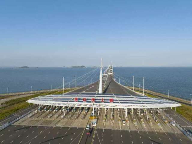 港珠澳大桥2023年出入境旅客超过1630万人次