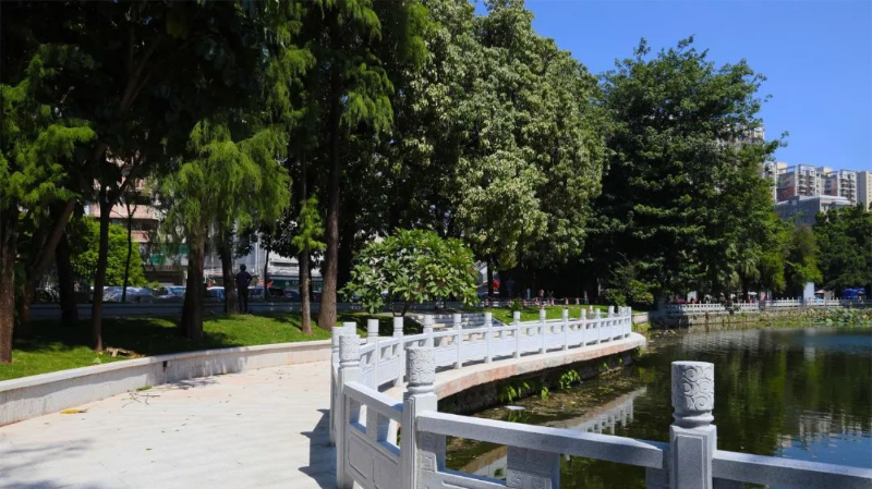 New ecological belt opened in Guangzhou's historical subdistrict