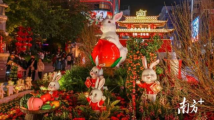 “齐来行花街”！传统花市重启，广州街头年味渐浓