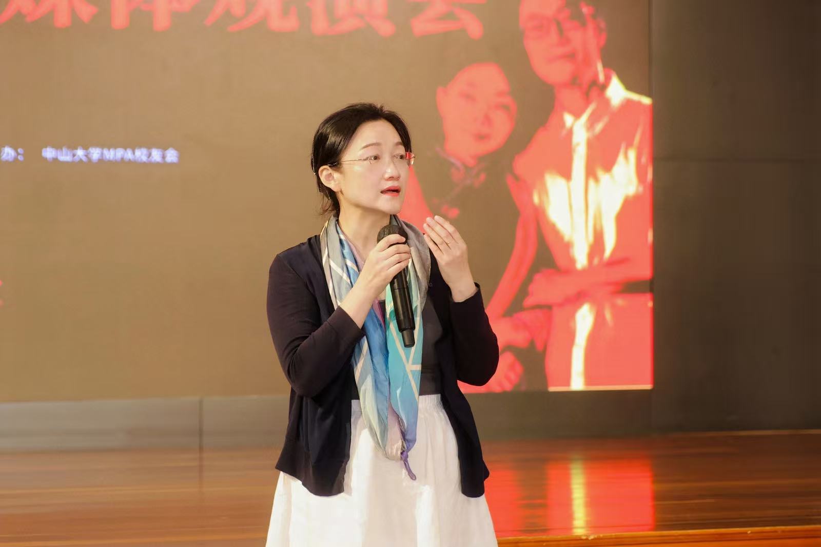 编剧谭畅博士讲述创作过程。