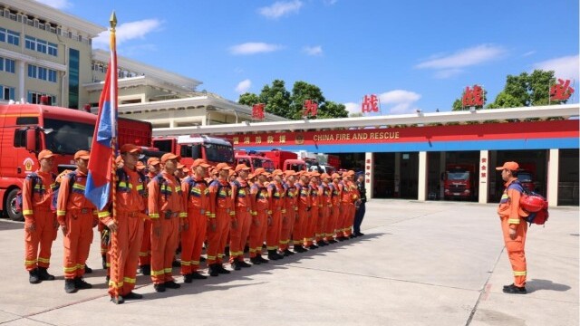 台风“摩羯”来袭，广东消防迅速组织力量前置执勤全力防御应对