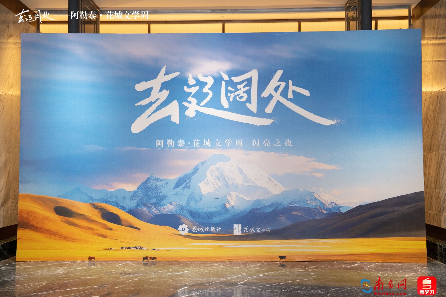 “闪亮之夜”活动现场