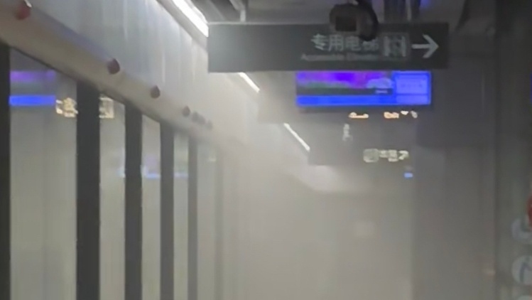 广州地铁3号线市桥站有设备故障冒烟，烟已排清