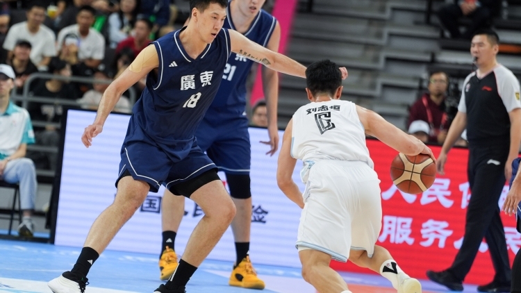 广东战胜天津挺进四强，“粤辽大战”将如期上演｜全运会男篮成年组