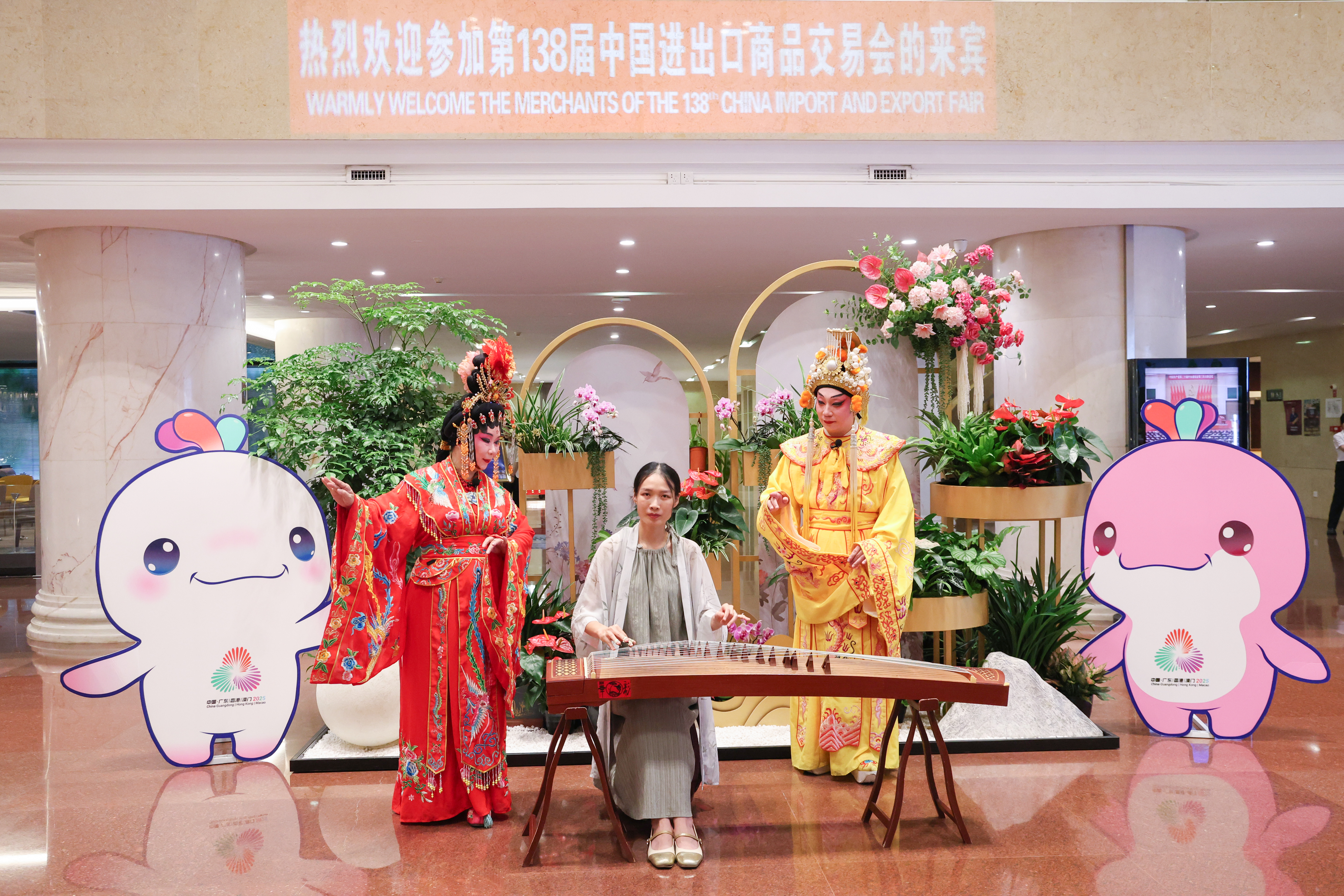 广东迎宾馆非遗主题活动现场