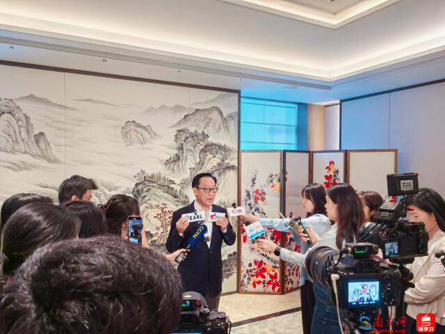 洛杉矶—广州友好城市协会联合会长康永华（Frederick Hong）