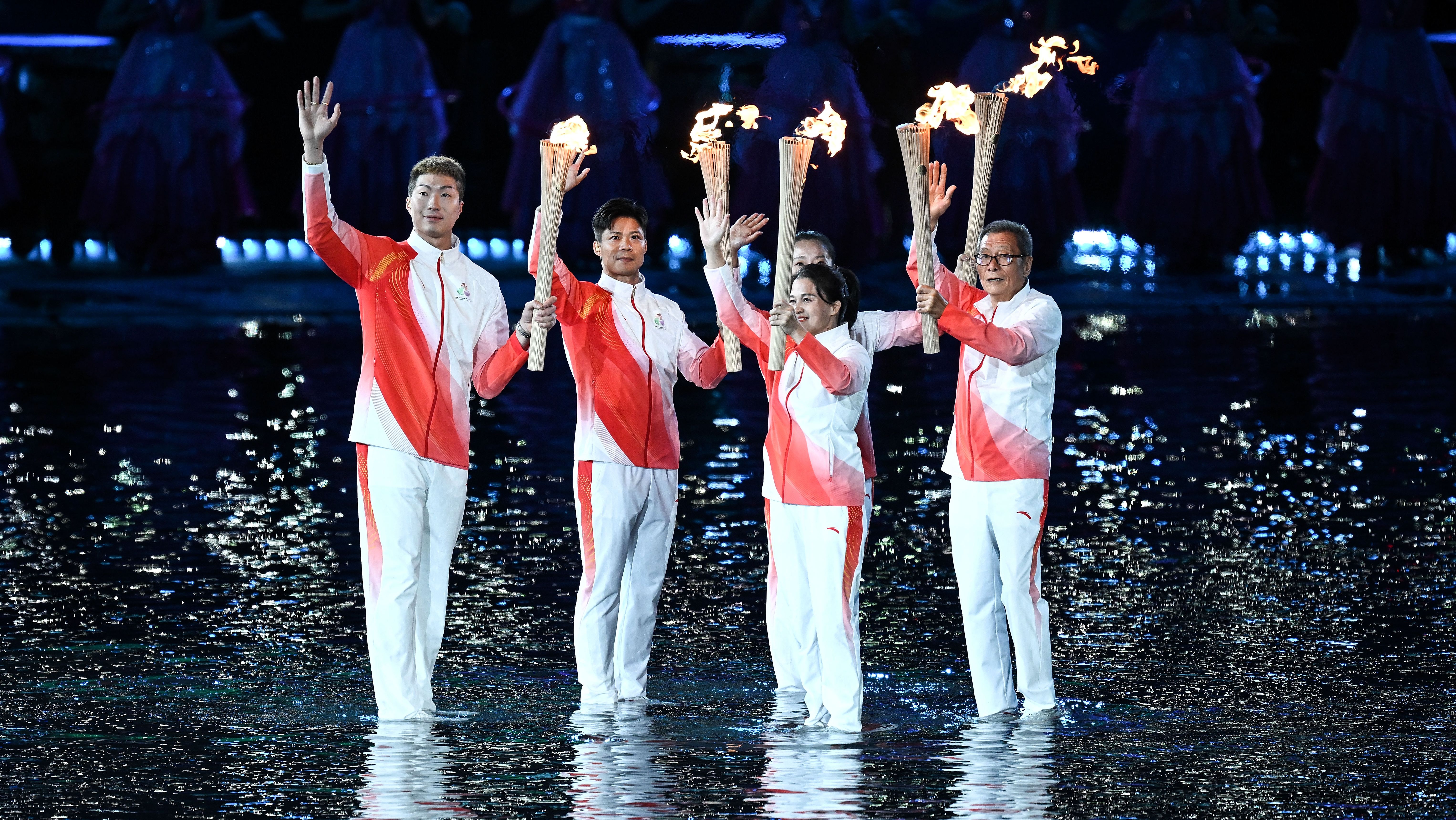 “二沙力量”闪耀十五运会开幕式！