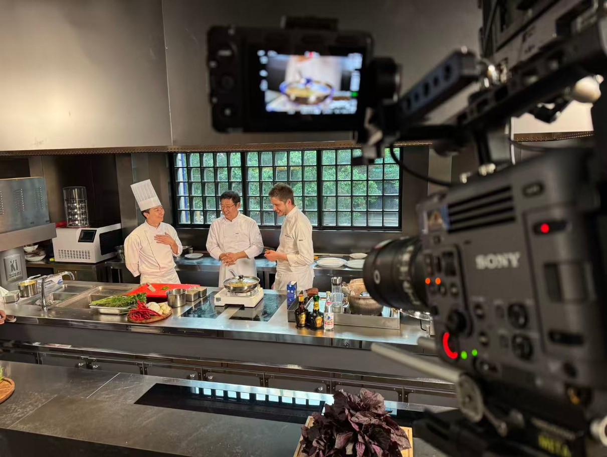 《主厨湘遇记》拍摄现场