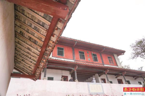 桂山书院的建筑。