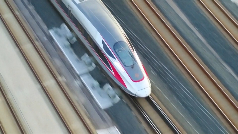 China tests world's fastest train with ultra-precise braking tech
