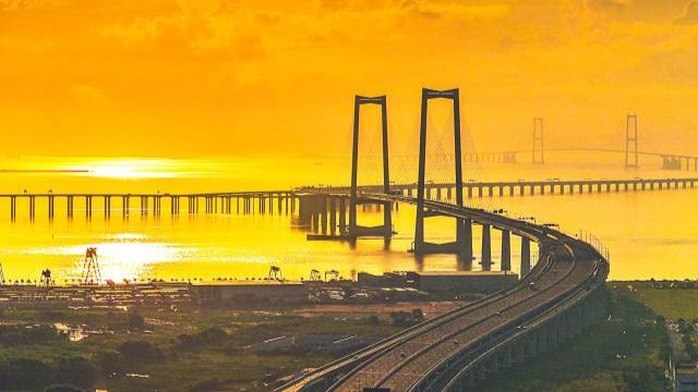 Shenzhen-Zhongshan Link emerges as viral photo spot