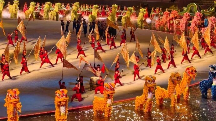 南海元素闪耀全运舞台，功夫非遗谱写岭南华章