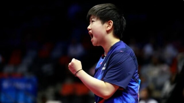 十五运会乒乓球女单四强出炉：孙颖莎将对阵朱雨玲，陈梦对阵王曼昱