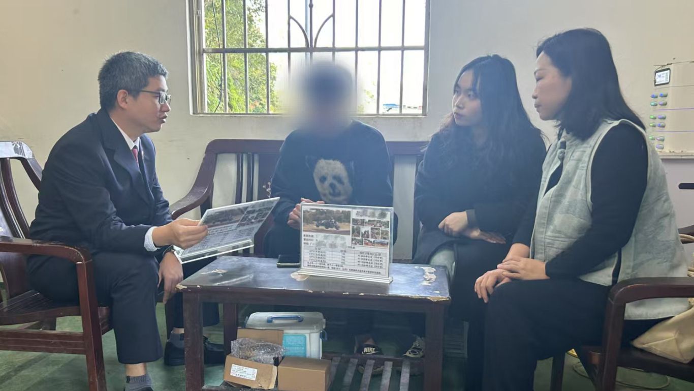 这份喜悦他最想和检察官分享
