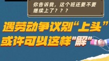遇劳动争议别“上头”,或许可以这样“解” 遇劳动争议别“上头”,或许可以这样“解”