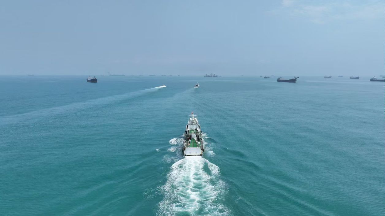 广东省海洋综合执法队伍加强渔船渔港安全监管
全力保障伏季休渔制度顺利实施