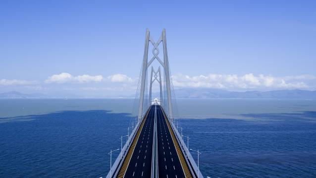 红色印记丨港珠澳大桥