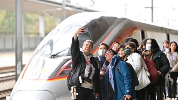 Direct high-speed train from Hong Kong to Guangdong's Qingyuan officially launched