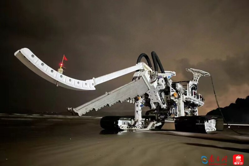“金牛座”海底管缆埋设机器人，受访企业供图