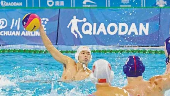 广东健儿玩转大运“水上足球” 中国男子水球队5名选手来自粤高校