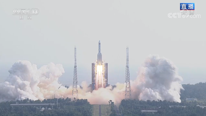 空间站梦天实验舱发射升空