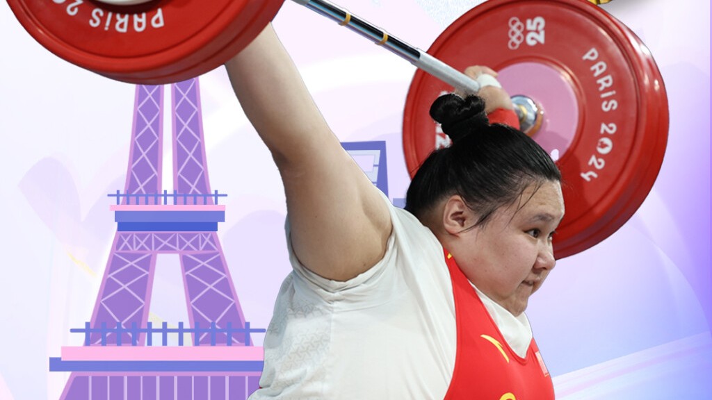 Chinese weightlifter Li Wenwen wins women's +81kg at Paris Olympic