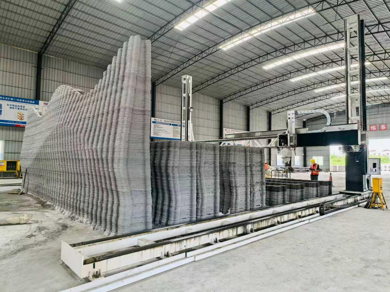 声屏障“打印”现场