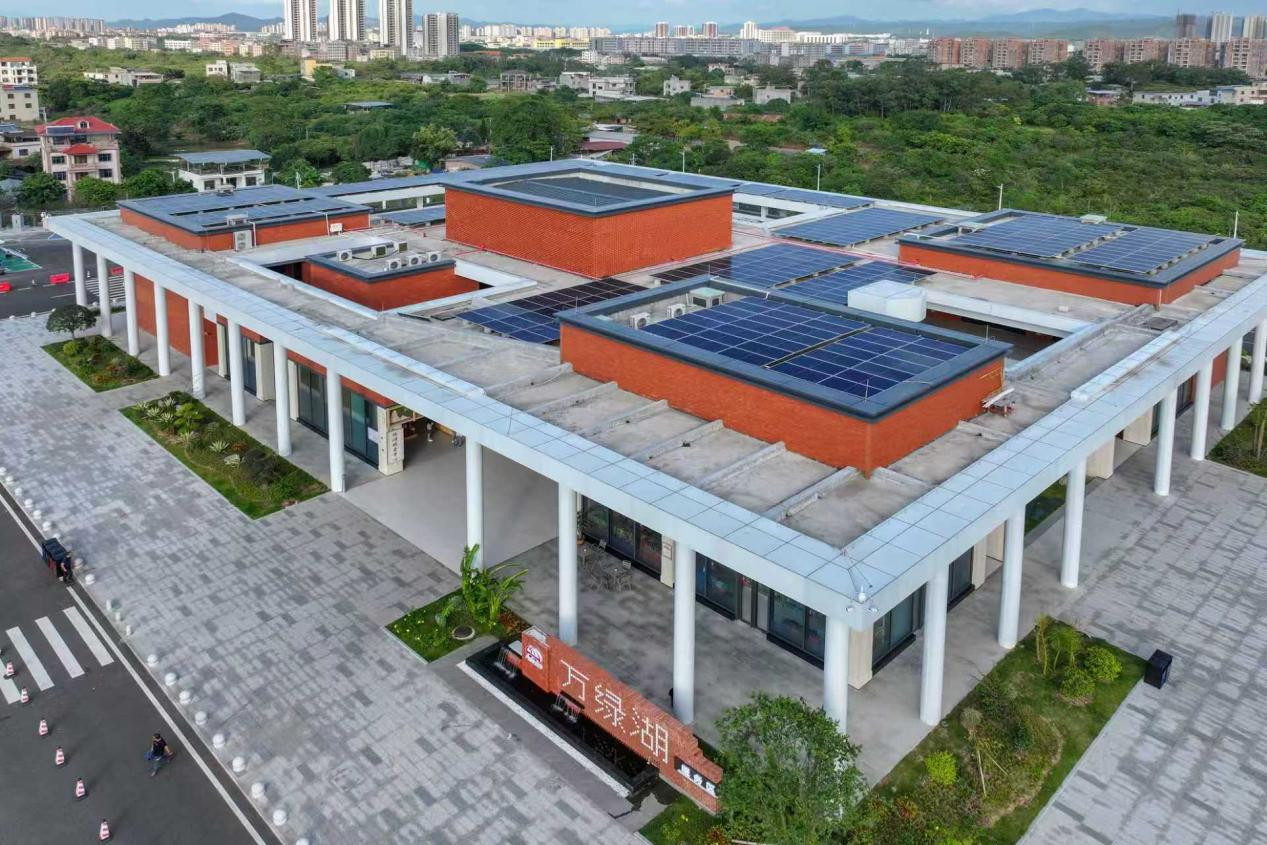 梁场光伏板迁移至服务区进行二次利用