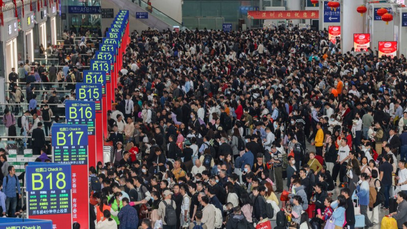 多图直击｜45.1万人次！深圳铁路迎来春运返乡客流最高峰