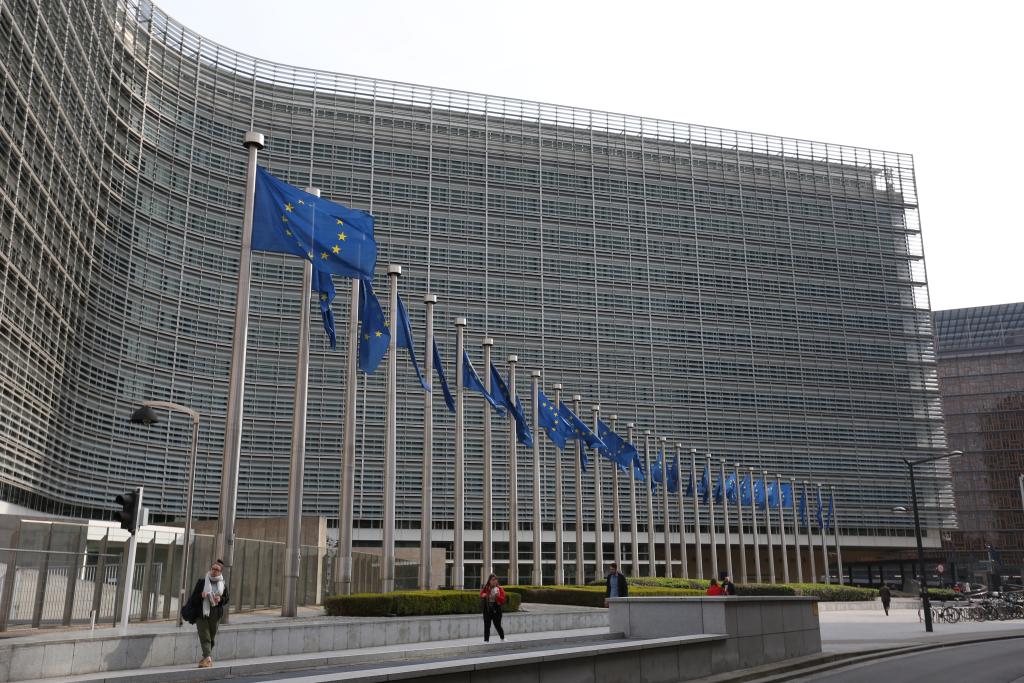 比利时布鲁塞尔欧盟委员会总部所在地——贝雷蒙大楼。