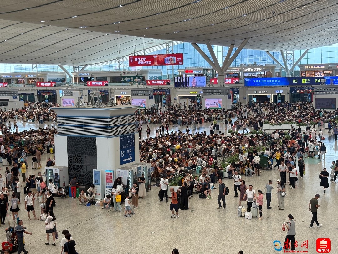 暑運過半，國鐵廣州局發送旅客超6000萬人次