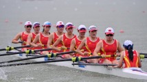 赛艇项目单日决出15枚金牌 中国队收获4枚 赛艇项目单日决出15枚金牌 中国队收获4枚