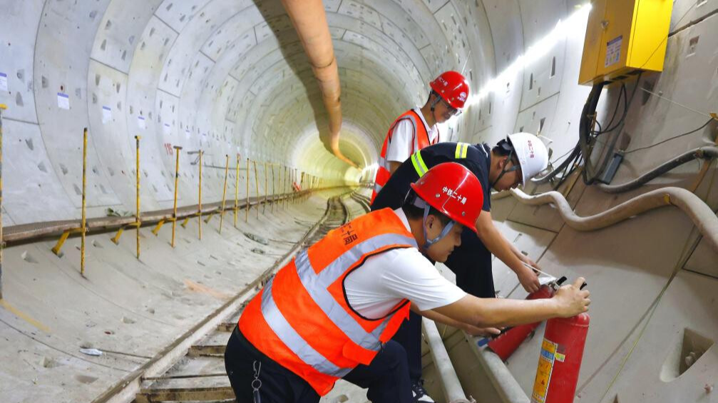 Two tunnels bored through in Shenzhen, China's Guangdong