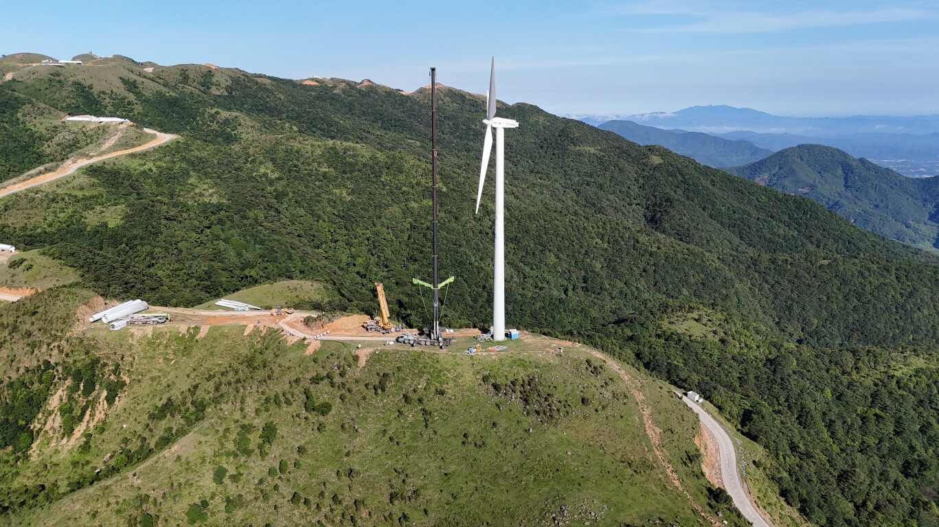 中广核新兴风电场年发电量将达2.2亿千瓦时