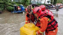 暴雨导致内涝 广东消防已营救转移被困群众1534人
