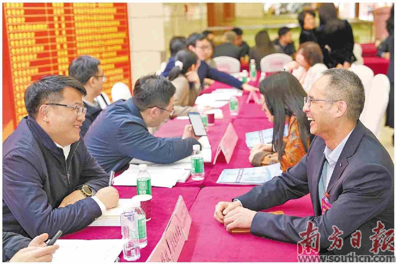 省十四届人大五次会议举行代表建议“提办对接”活动。南方日报记者 张迪 摄