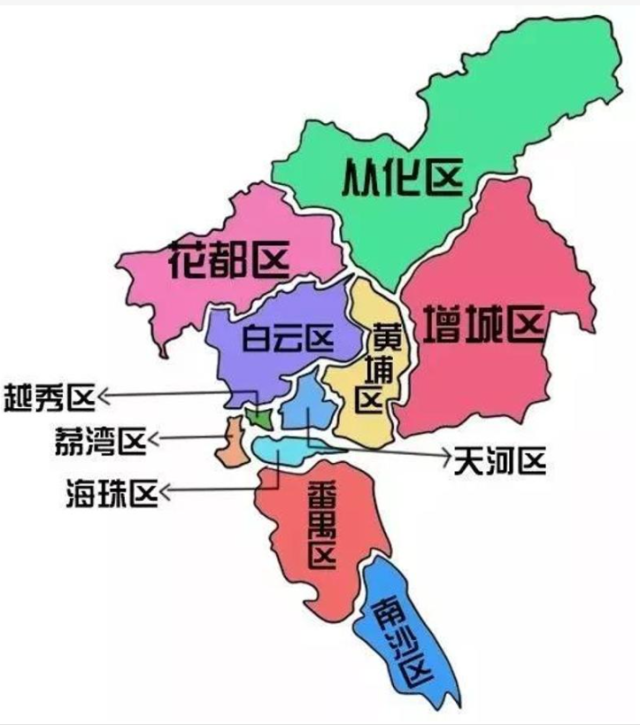 广州黄埔区、番禺区、南沙区、天河区和海珠区诞生了22家独角兽公司。