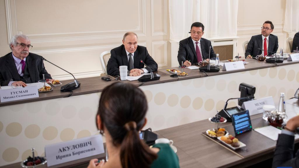 Russia willing to strengthen all-round collaboration with China: Putin