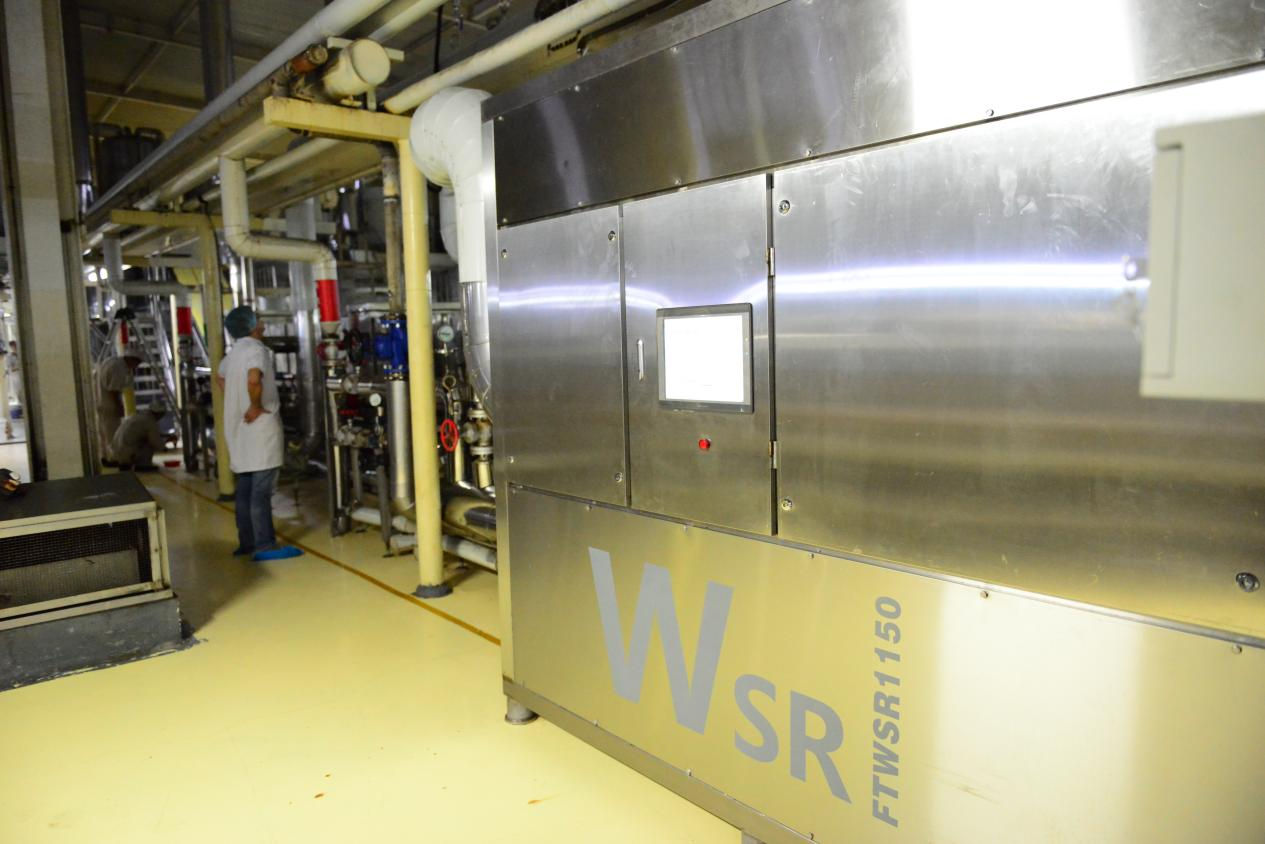 康师傅集团方便面蒸箱节能专案-WSR-E节能技术应用。来源：广东丰川节能科技有限公司提供