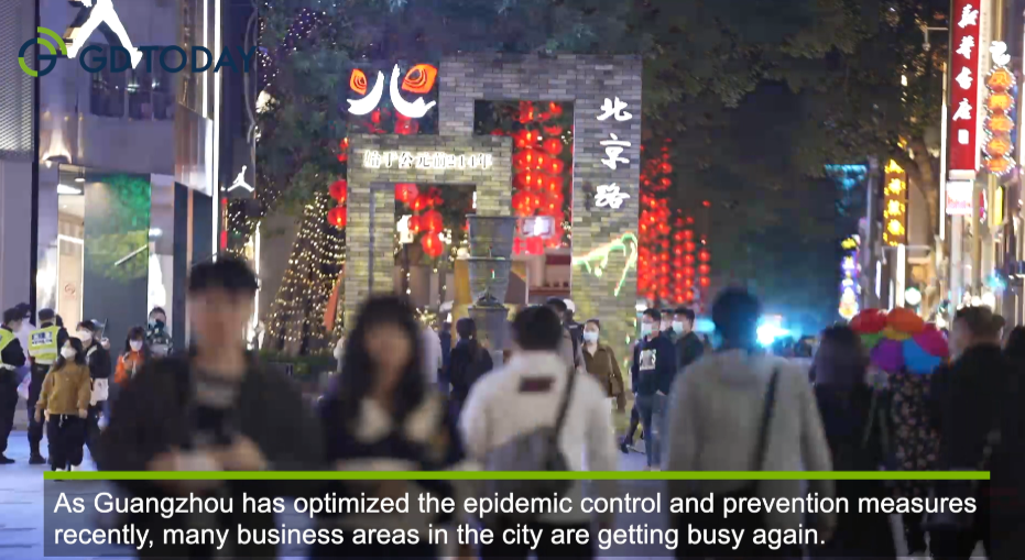 Hustle and bustle is returning to Guangzhou