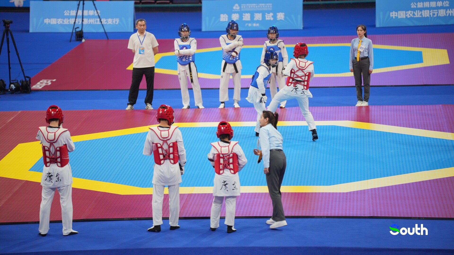 Taekwondo test event for China's National Para and Special Olympics Games kicks off in Huizhou