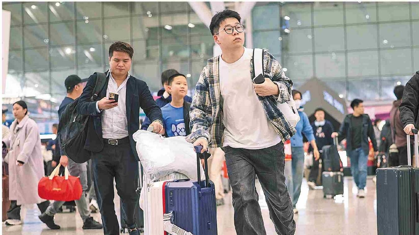 春运开启15天来广铁累计到发旅客5581.7万人次