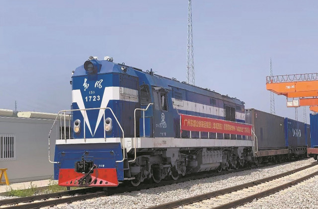 Quick customs clearance benefits international trains in Guangzhou