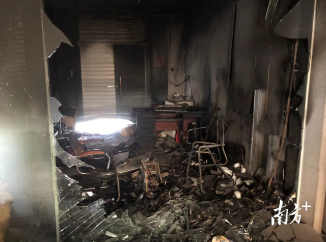 中山一快递站电气线路故障引发火灾 中山一快递站电气线路故障引发火灾