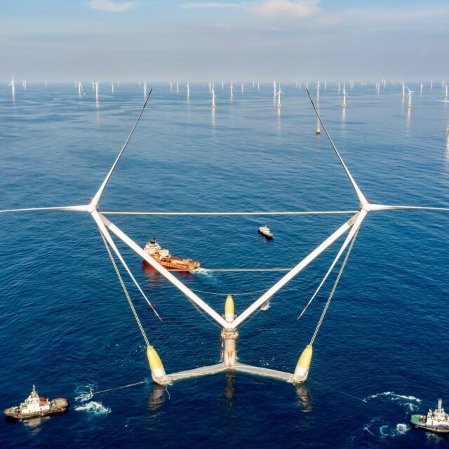 World's largest floating wind farm launched in Guangdong's Yangjiang