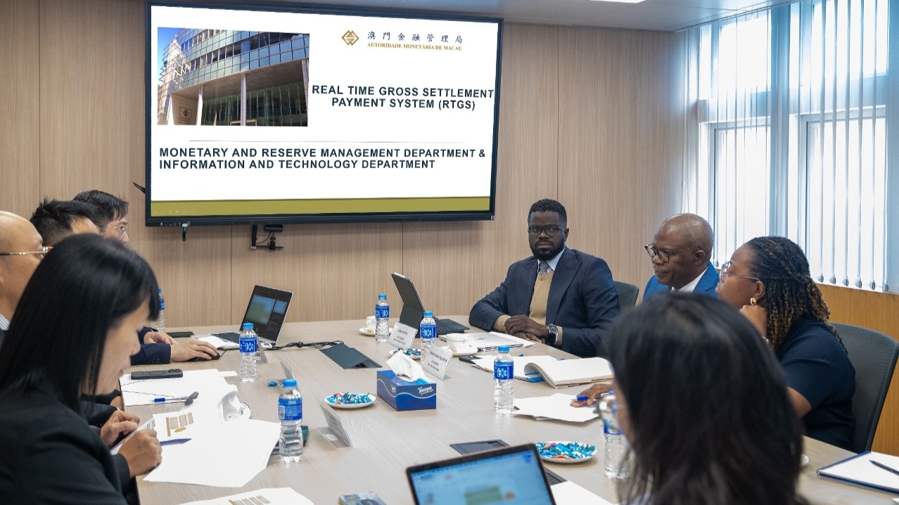 Bancos Centrais de Angola e Cabo Verde visitam Macau para troca de experiências na construção de sistemas de pagamento e liquidação